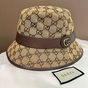 Gucci GG Canvas Bucket Hat (unisex)